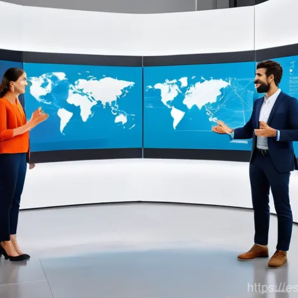 고객 니즈 분석의 결과 효과적으로 전달하기 - **Transforming Data into Engaging Stories**
    "A diverse group of Spanish professionals, dressed i...