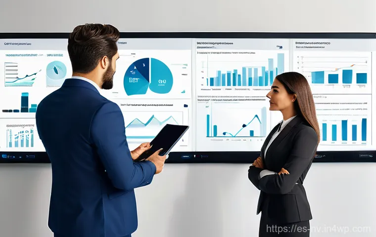 고객 니즈 분석의 결과 효과적으로 전달하기 - **Transforming Data into Engaging Stories**
    "A diverse group of Spanish professionals, dressed i...
