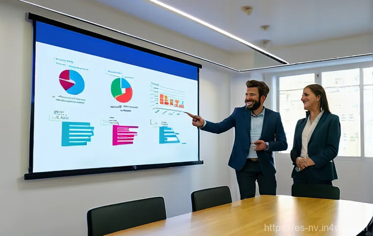 고객 니즈 분석의 결과 효과적으로 전달하기 - **Tailored Insights for Diverse Teams**
    "An image depicting three distinct, modern office vignet...