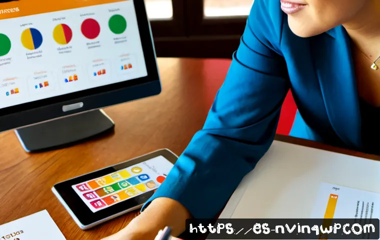 Home 17 고객 세분화와 맞춤형 니즈 분석 - Photorealistic Spanish small-business owner reviewing customer segments at a bright modern desk, div...